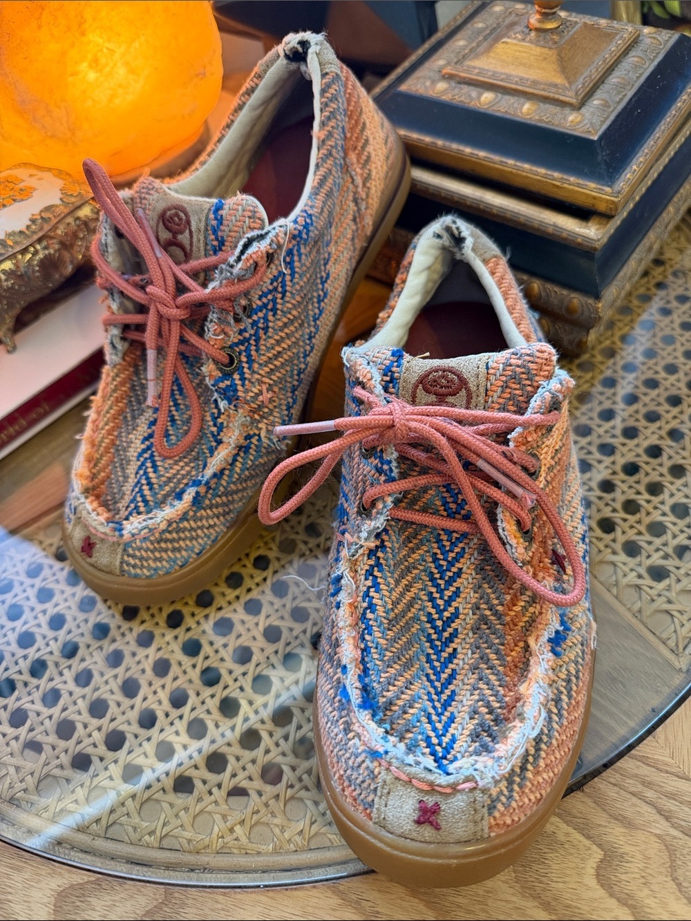 Hooey Kids Multicolor Pink Blue Sneakers